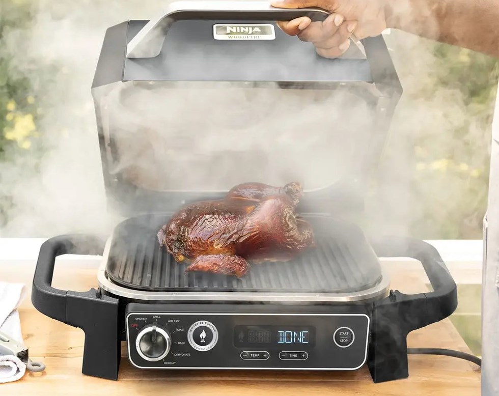 Ninja OG701EU Woodfire Grill&Smoker 7 režimů vaření